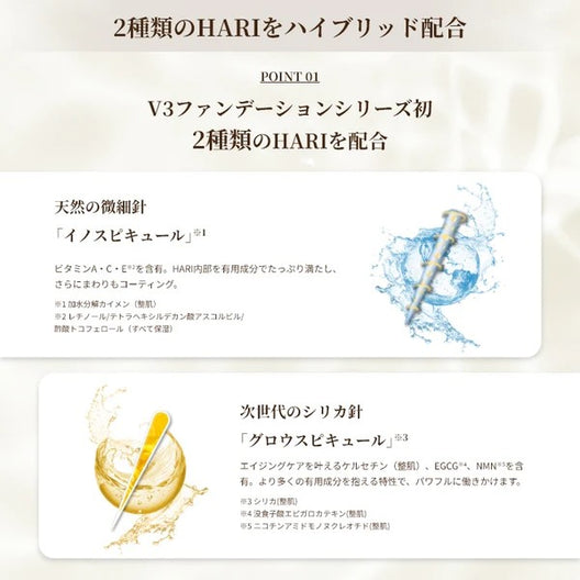 V3 インテリジェント ファンデーション