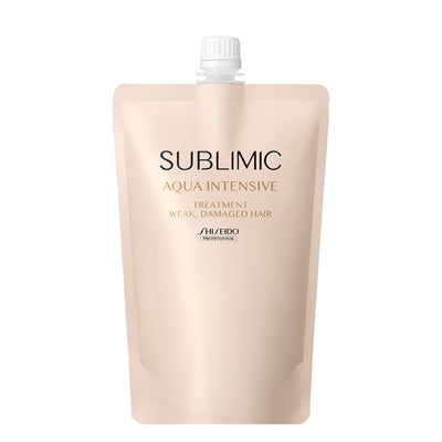 アクアインテンシブ トリートメント W（弱った髪用） 450g (レフィル)　サブリミック
